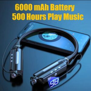 6000 mAh Baattery 500 hours play muzic